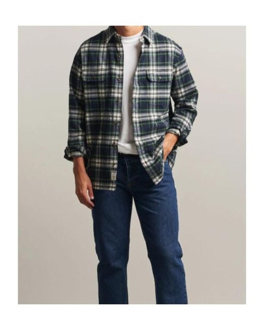 Polo Ralph Lauren Green Long-Sleeved Shirt for men