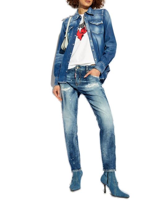 DSquared² Blue Skinny