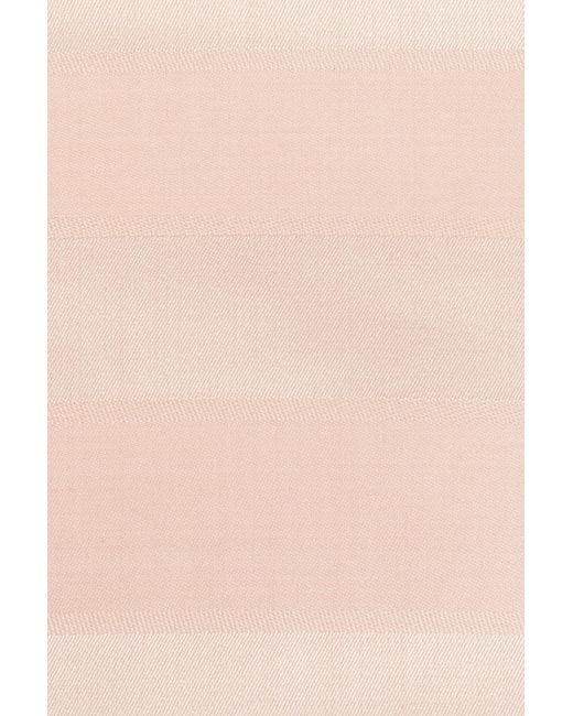 Lanvin Pink Frayed Edge Scarf