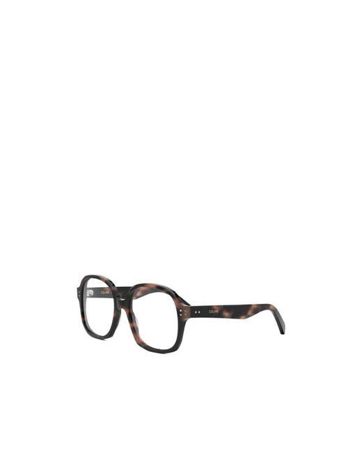 Céline White Logo Flat Mirror for men