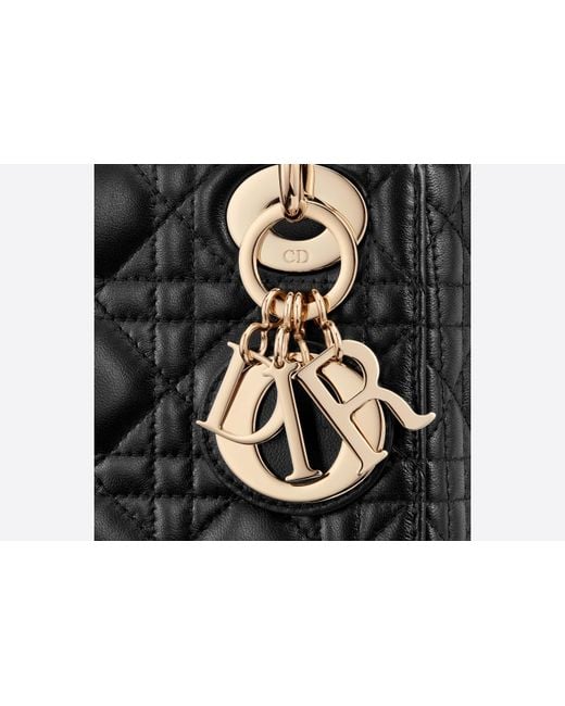 Dior Black Mini Lady Bag