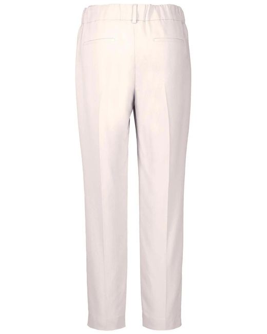 Brunello Cucinelli Pink Elasticated-Waistband Trousers