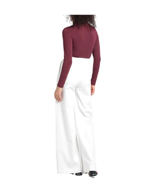 Max Mara White Casual Trouser