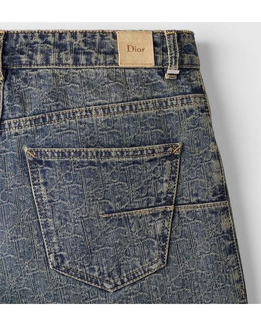 Dior Gray Regular-Fit Jeans