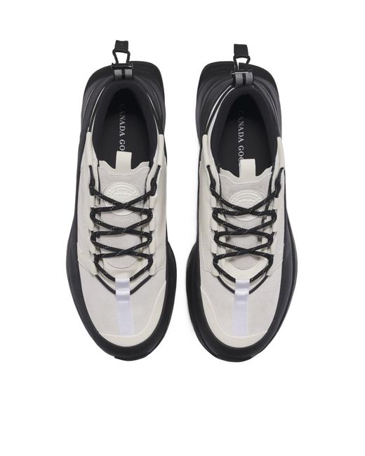 Canada Goose Black Glacier Trail Sneaker for men