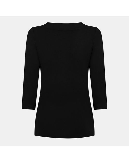 Ralph Lauren Black Simple And Elegant Top