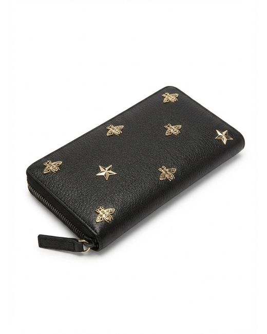 Gucci Black Star Pattern Wallet for men