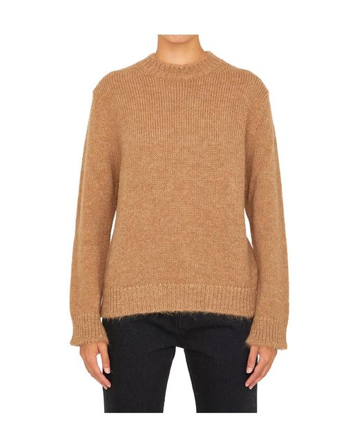 Jil Sander Blue Crewneck Knit Jumper
