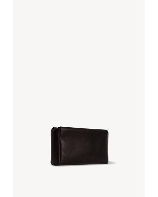 The Row Black Small Square Clutch