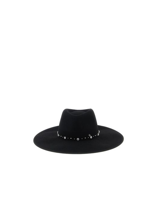 Maison Michel Black Roy Hat