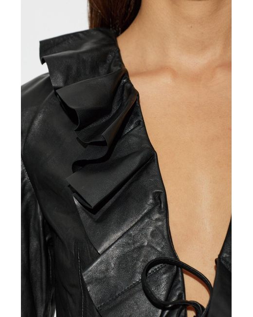 AllSaints Black Long Sleeve Shirt