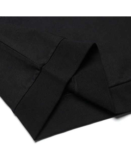 EA7 Black Logo Sweater for men