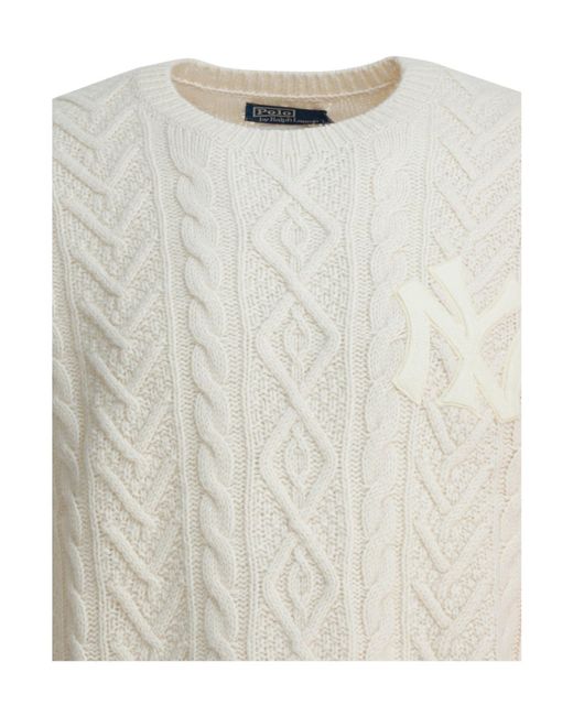 Polo Ralph Lauren White Knitwear for men