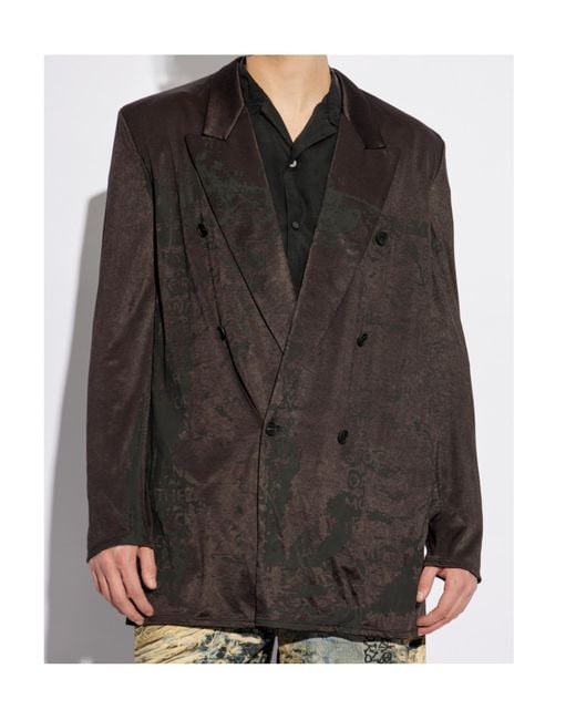 DIESEL Black J-Pekka-Plain Tailored Jacket for men