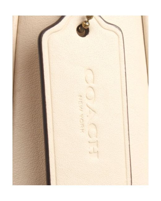 COACH Natural Logo Shoulder Bag