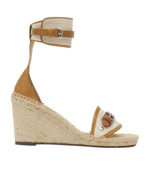 Isabel Marant Metallic Oliha Wedge Heeled Sandals