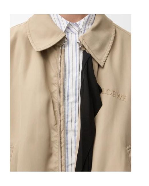 Loewe Natural Contrast Panel Zip Jacket