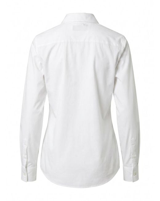 Brunello Cucinelli White Long-Sleeved Shirt