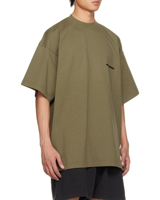 Balenciaga Green Strike 1917 T-Shirt for men