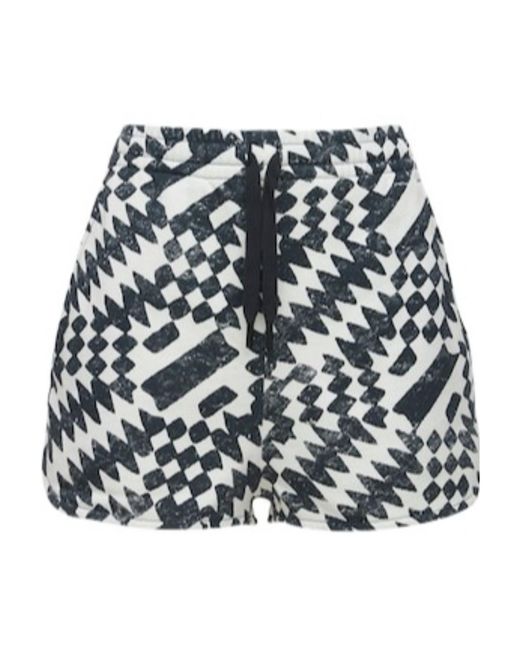 Isabel Marant Multicolor Printed Casual Shorts