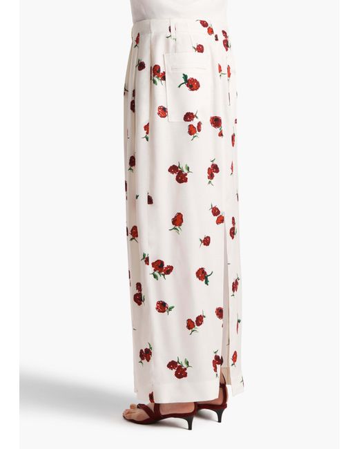Khaite Pink Lucian Skirt