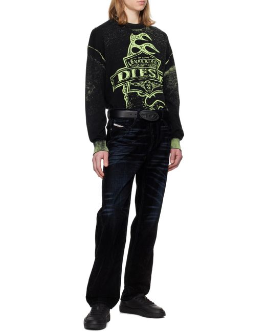 DIESEL Black K-Belez Sweatshirt for men