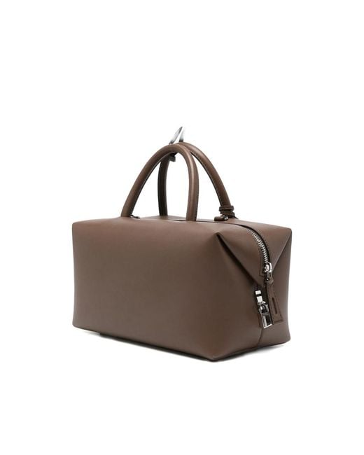 Max Mara Brown Logo Handbag