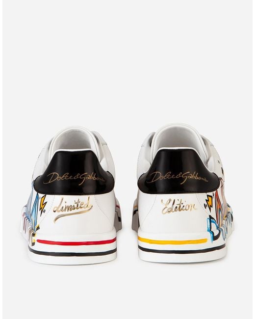 Dolce & Gabbana Multicolor New Dglimited Portofino Sneakers for men