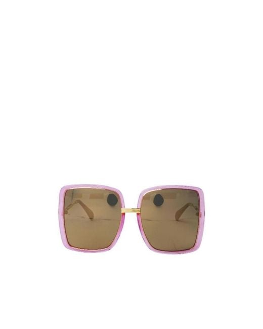 Gucci Multicolor Oversized-Frame Two-Tone Sunglasses