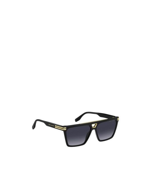 Marc Jacobs Blue Eyewear Square Frame Sunglasses for men