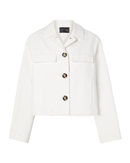 Proenza Schouler White Thelma Casual Jacket
