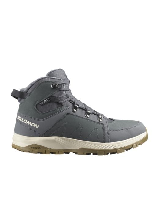 Salomon Lab Gray Outchill Thinsulate Boots for men