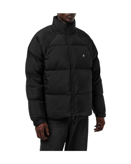 Represent Black Medium Puffer Jacket, Medium Size for men