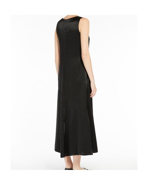 Max Mara Black Weekend Cima V-Neck Sleeveless Dress