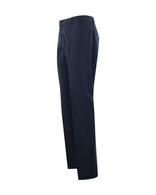Dondup Blue Spiritissimo Slim Pants for men