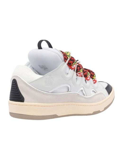 Lanvin Blue Curb Sneakers