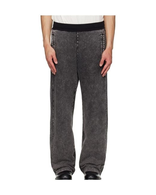 DIESEL Gray P-Alt Track Pants for men