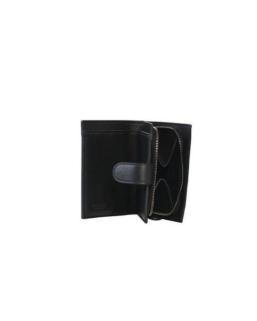 Bottega Veneta Black Intrecciato Leather Wallet