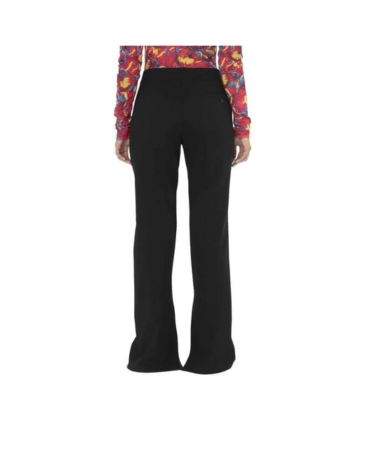J.W. Anderson Black Split Casual Pants