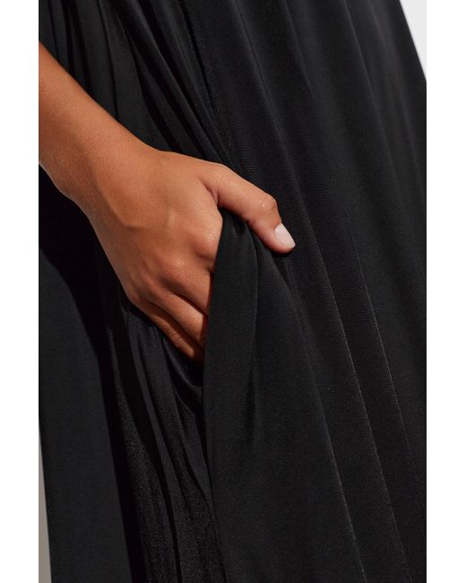Vetements Black Short-Sleeved Dress