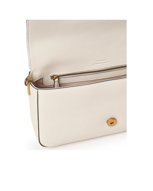 Pinko Natural Love One Slouchy Medium Handbag