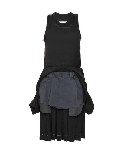 Maison Margiela Black Anonymity Of The Lining Dress