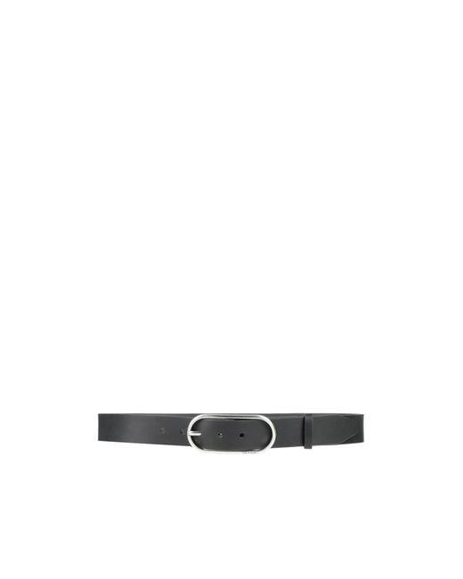 Rag & Bone White Simple Suede Belt