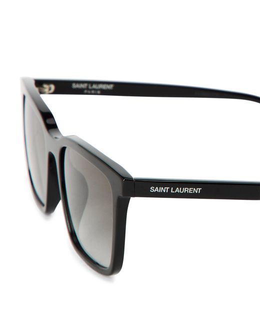 Saint Laurent Metallic Simple Square-Framed Sunglasses for men