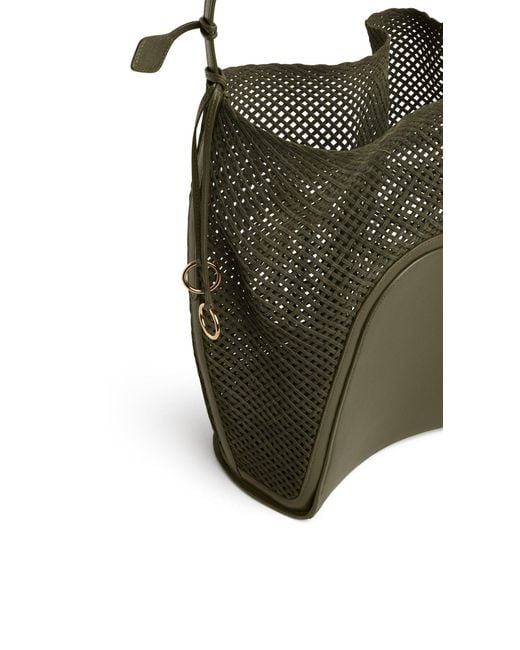 Alaïa Black Hip Large Bucket Bag
