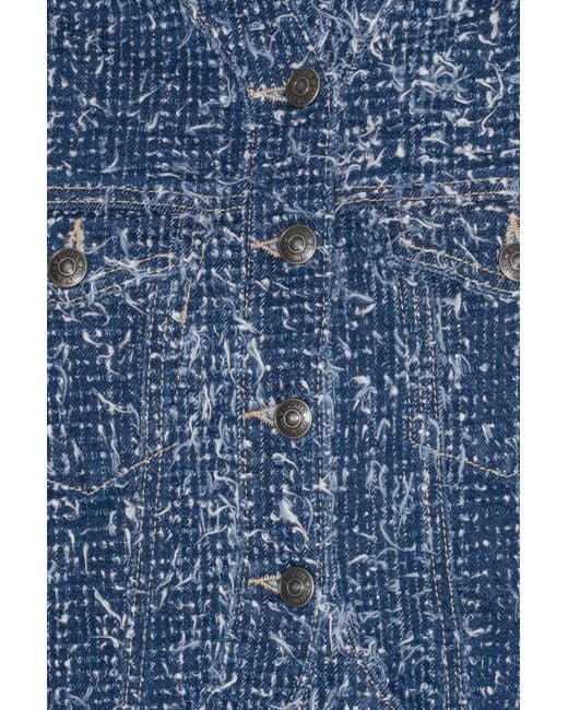 ROTATE BIRGER CHRISTENSEN Blue Denim Jacket