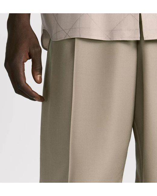 Dior Gray Homme Icons Loose Trousers for men