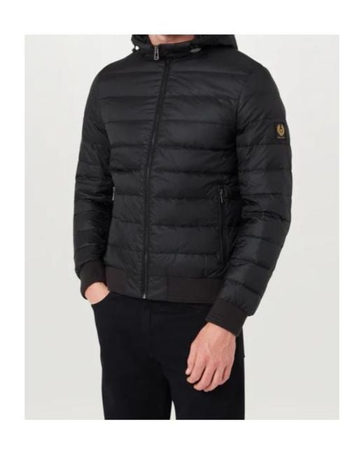 Belstaff Black Control Down Jacket for men
