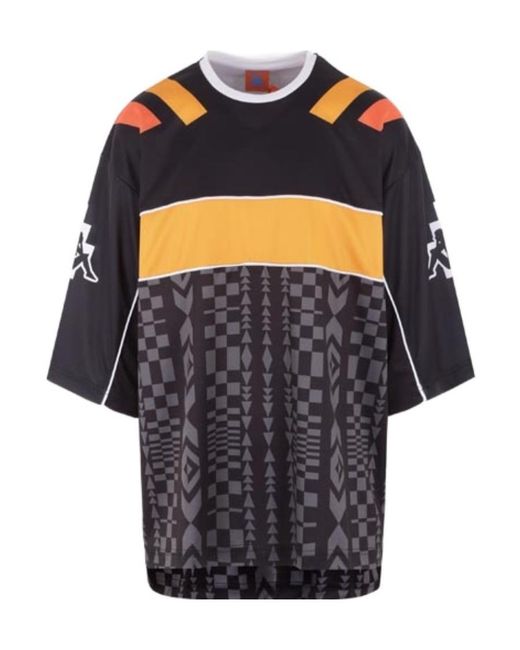 Marcelo Burlon Blue County Of Milan Color-Block T-Shirt for men
