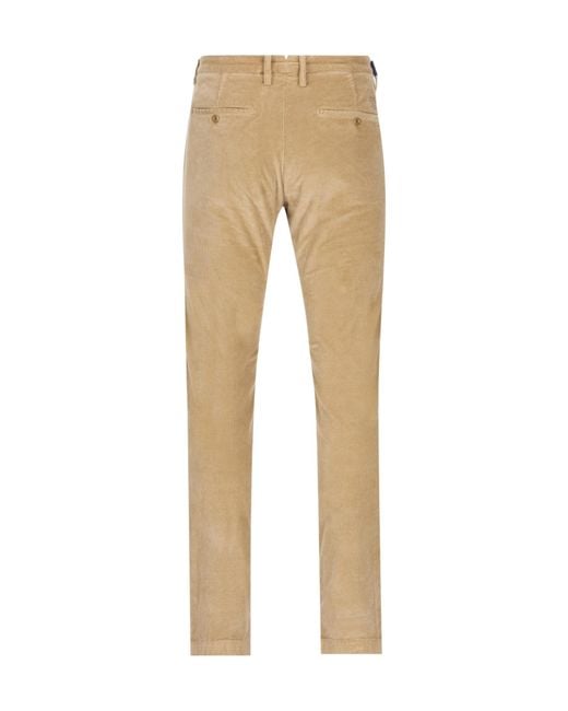 Jacob Cohen Natural Slim Corduroy Pants for men